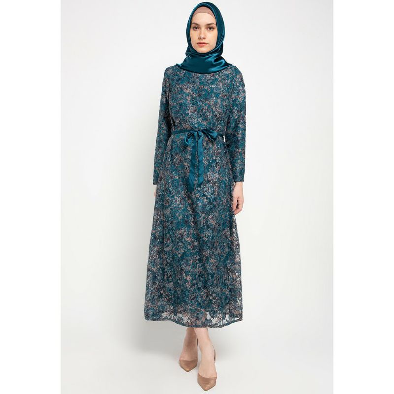 Expand Gamis Brokat Azizah size XXL