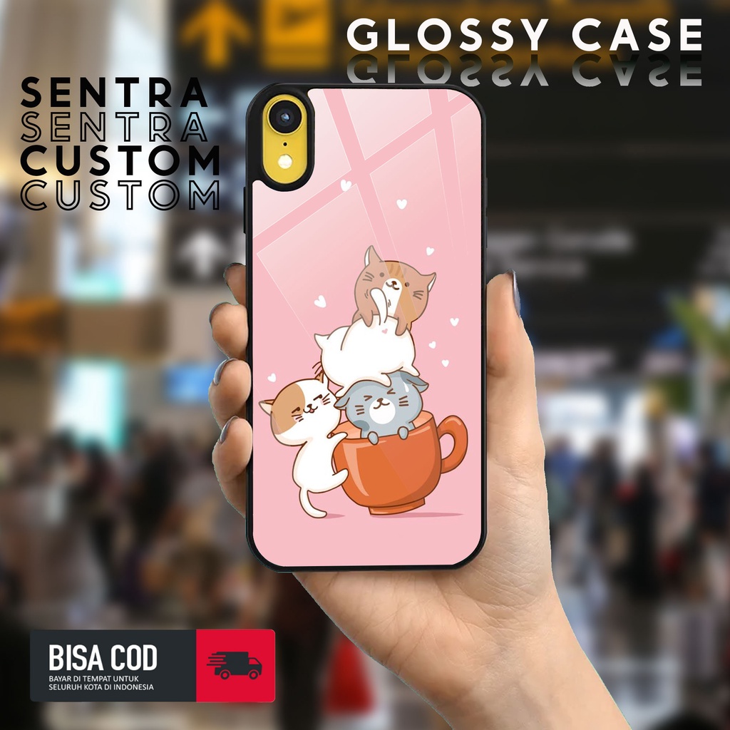 Custom Hardcase Softcase Samsung A01 M01 01 CORE A02 A02S AO3S A03 CORE A7 2018 Casing 2D Aesthetic 
