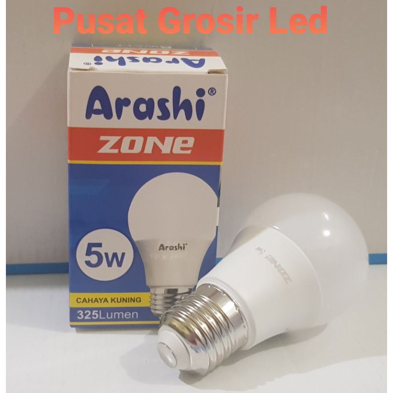 Lampu Led Arashi Zone 5 Watt Cahaya Kuning Garansi 1 Tahun