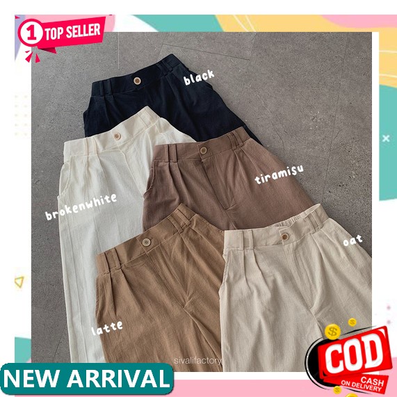 Casual Pant#5 Original By Kheyra // Celana Katun Wanita Terbaru Kekinian Terlaris // Daily Pant Wani
