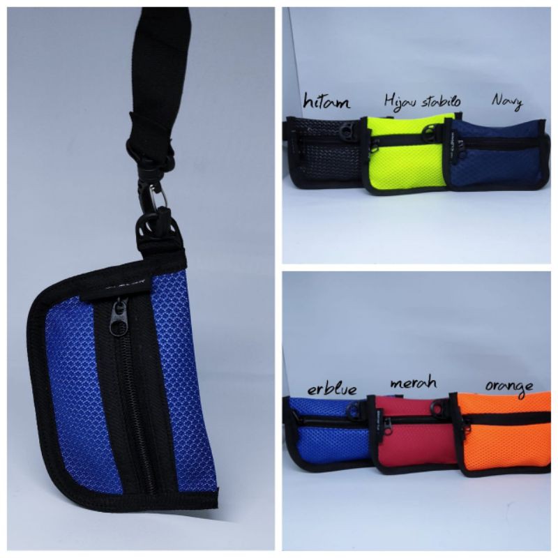 Dompet selempang resleting terbaru pria dan wanita