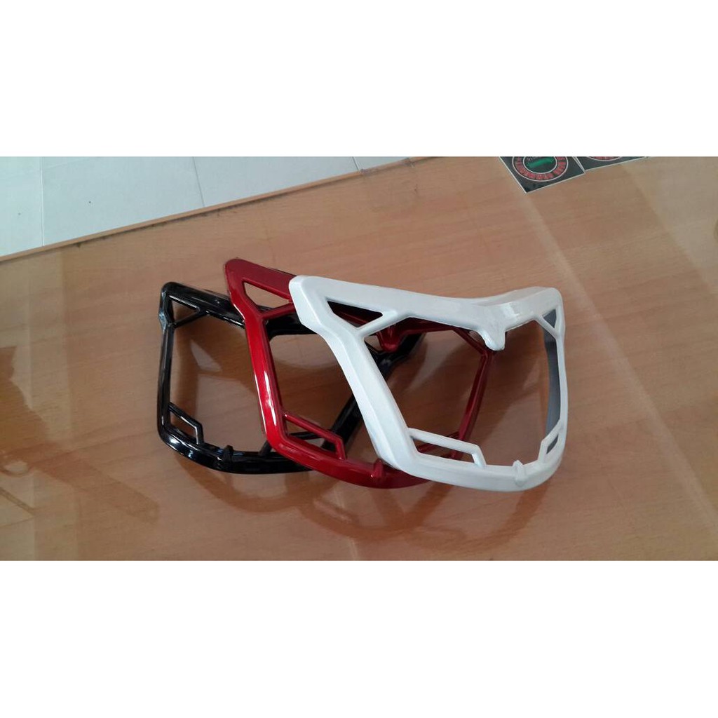 aksesoris variasi List lis Cover headlamp lampu yamaha MX king 150