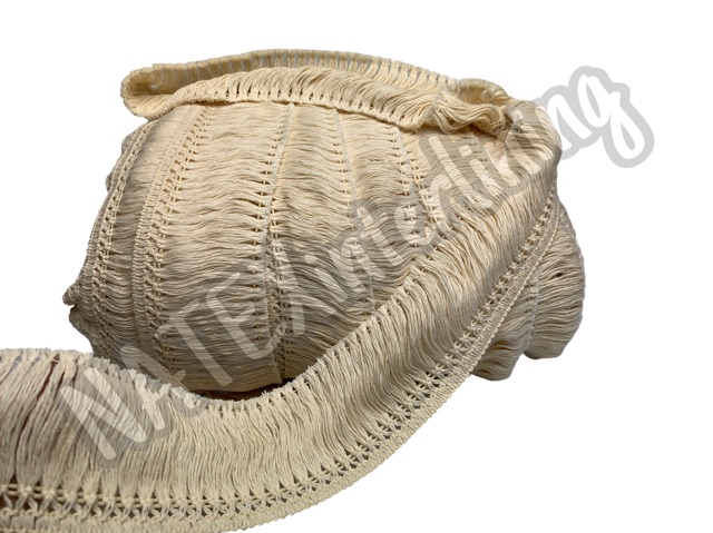 ( 90yard ) Renda rumbai 6cm / renda rumbai 6 cm / renda kaun / renda rumbai dayak / tassel rawis