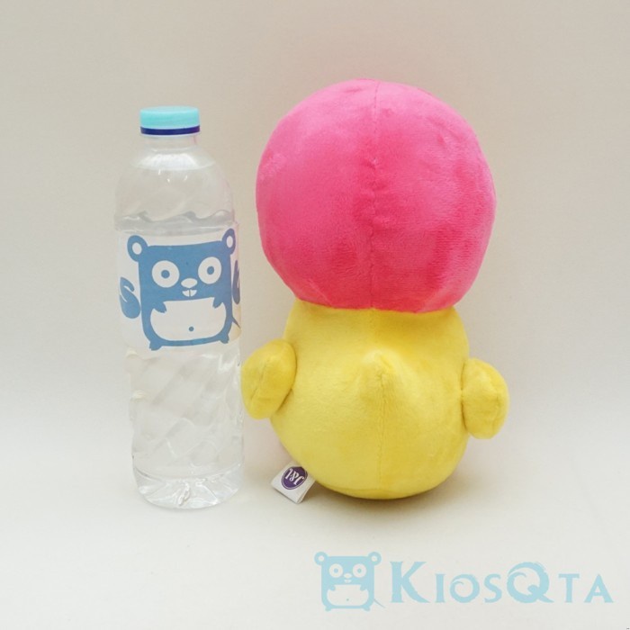 Promo Terlaris Boneka Bebek Kuning Yellow Duck Helm Pink Small Kq Terlaris