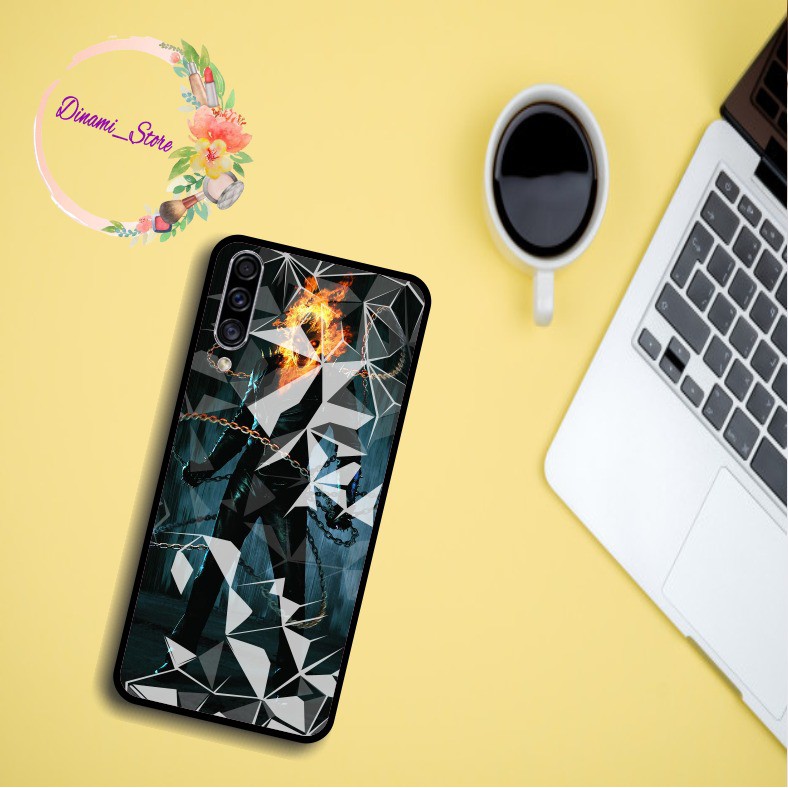 softcase diamond GHOST RIDER Vivo Y91 Y17 Y12 Y15 Y93 Y95 Y81 Y83 Y71 Y53 y20 Y30 Y50 V17 Y11 DST737