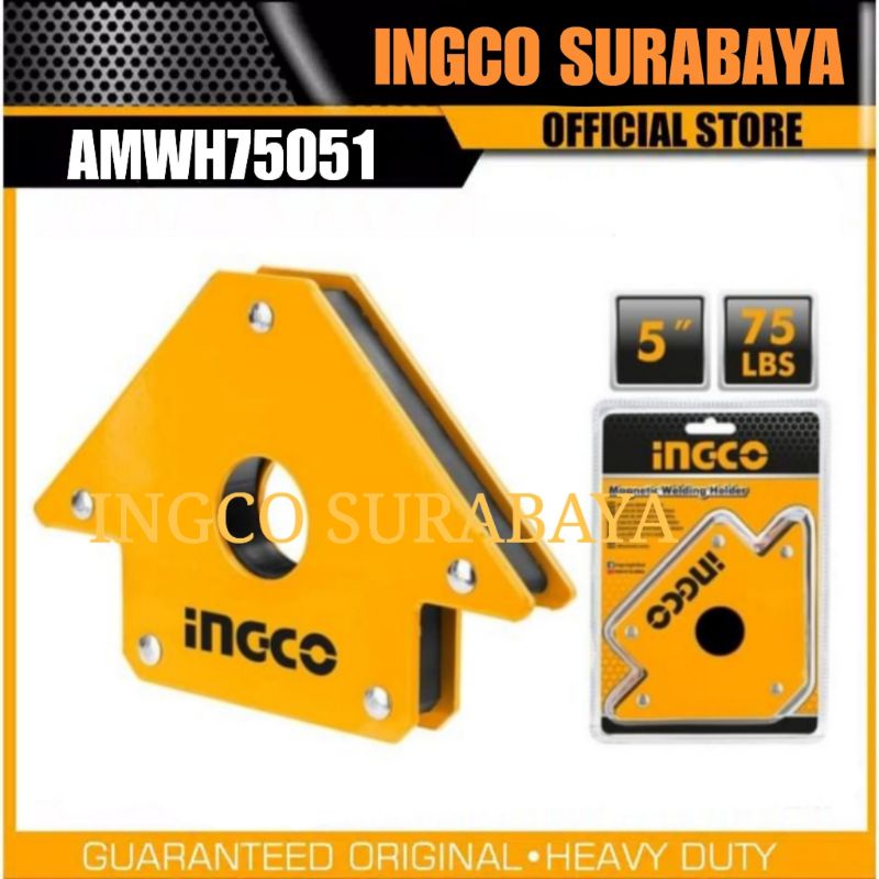 INGCO AMWH75051 MAGNETIC WELDING HOLDER 5" SIKU MAGNET LAS ARROW