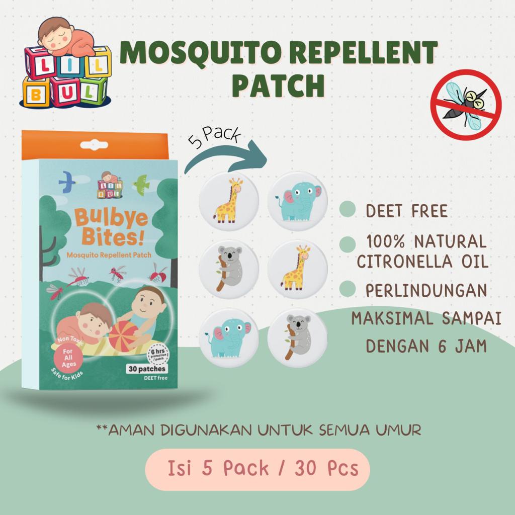 LILBUL BABY MOSQUITO REPELLENT PATCH - STIKER ANTI NYAMUK ISI 30 PATCH