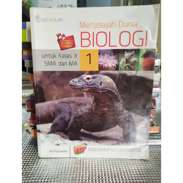 PRELOVED BUKU BIOLOGI KELAS 10 SMA//KTSP//PENERBIT PLATINUM