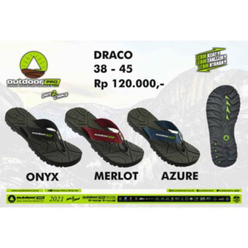 SANDAL JEPIT GUNUNG OUTDOOR PRO DRACO