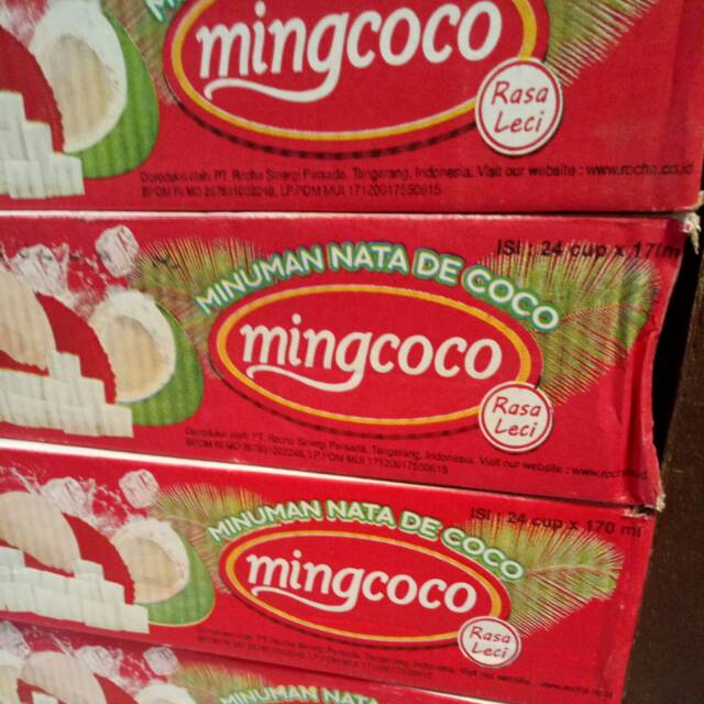 

MingCoco Nata De Coco ukuran gelas 150mlx24