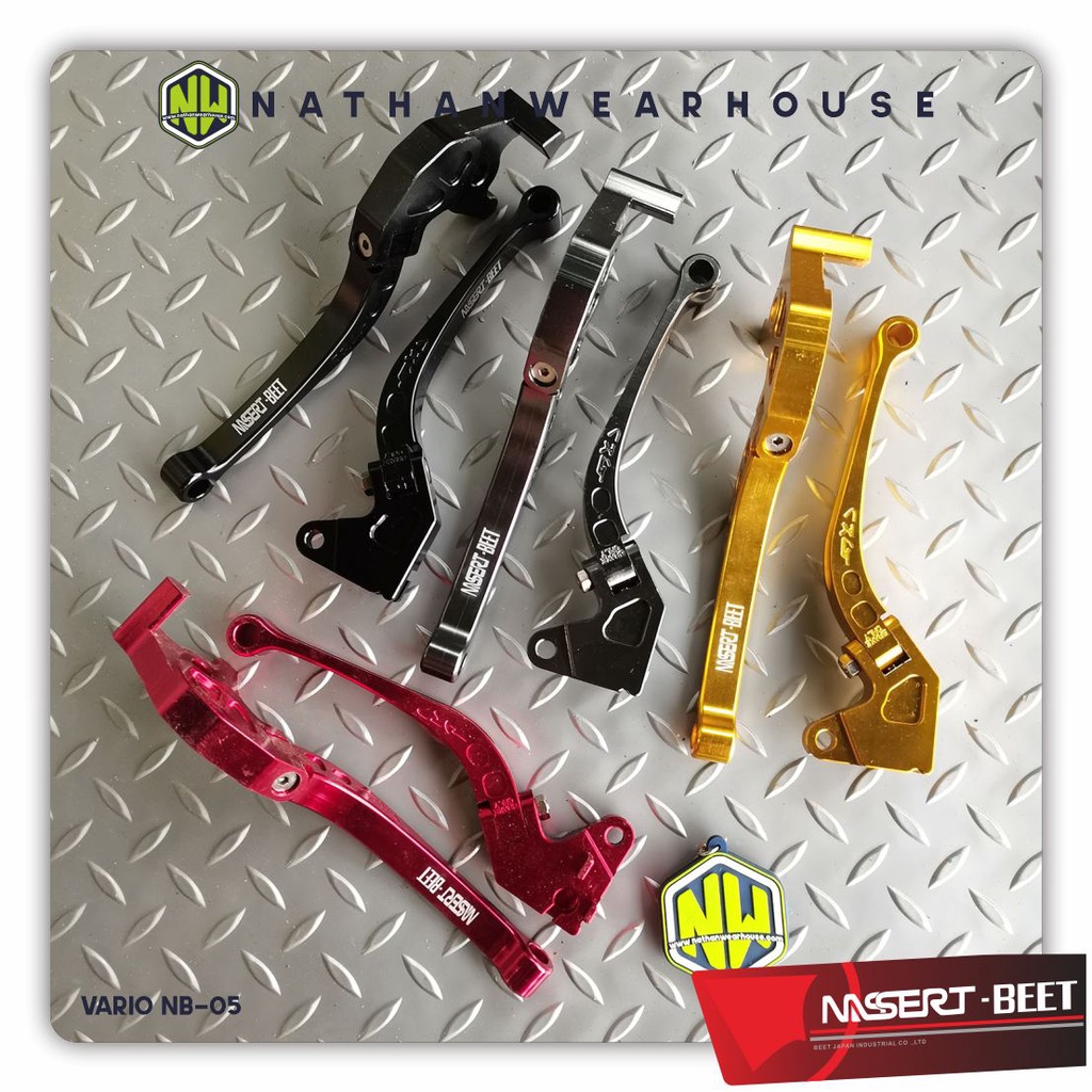 Handle Handel Stelan Setelan Lipat Adjustable CNC Mio Scoopy Satria FU Vario nassert beet 05