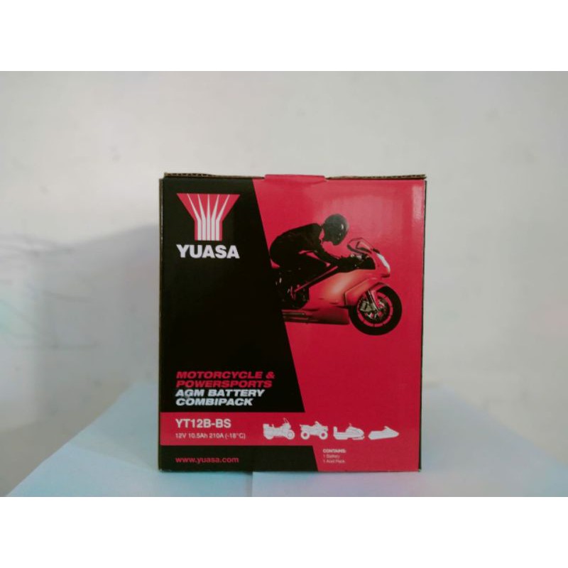 Yuasa YT12B-BS Ducati (12V 10Ah CCA 240)