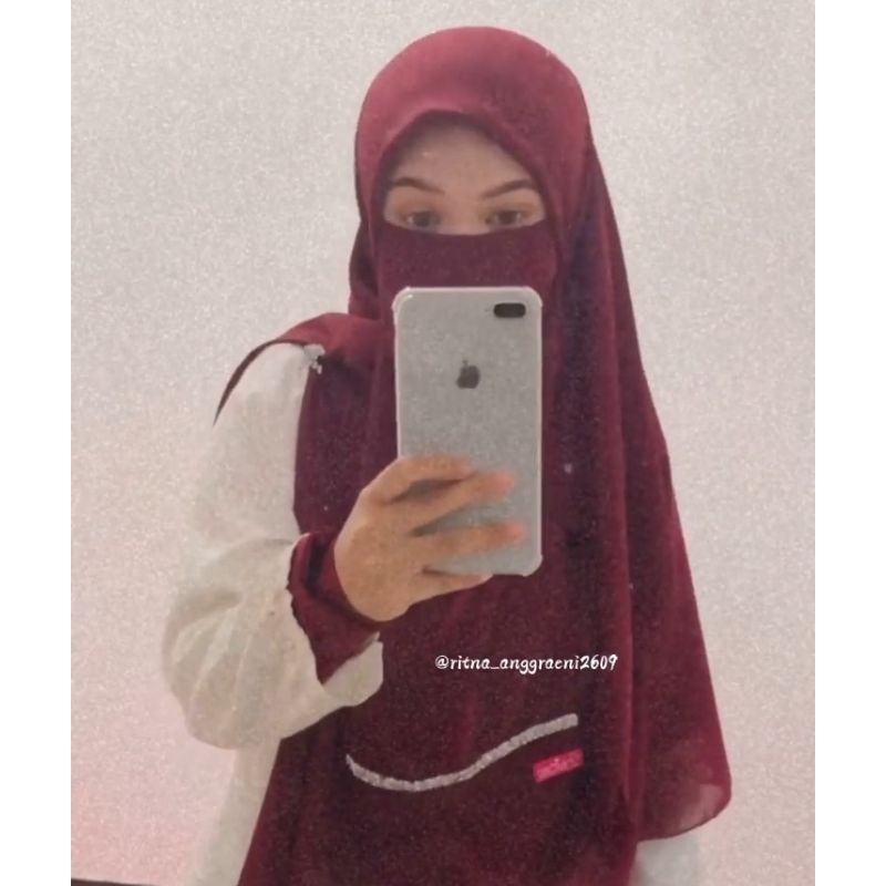 Jilbab Segi Empat Sifon Arab Premium Burj Al Arab