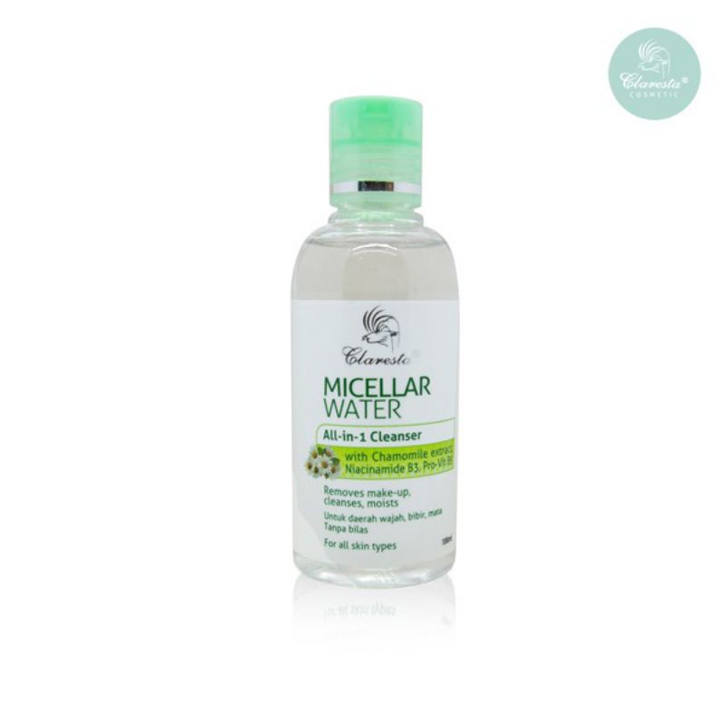 CLARESTA Micellar Water All in 1 Cleanser - 100ml