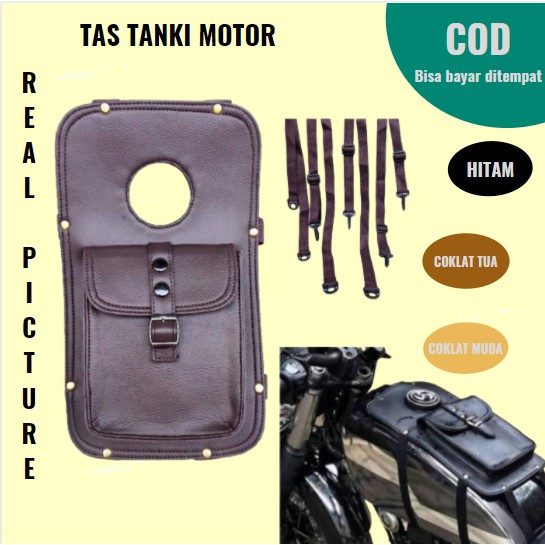 TAS TANKI TANKBAG MOTOR CLASSIC KLASIK JAPSTYLE CB100