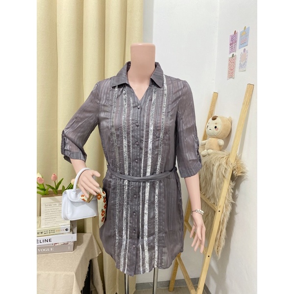 S-08 sale 25ribu atasan blouse kemeja thrift under cuci gudang-40(P 85 LD 100)tipis