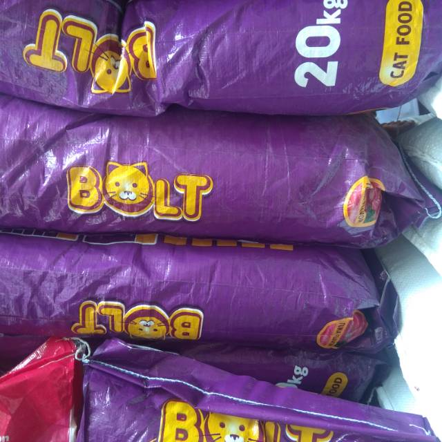 KHUSUS GOJEK Makanan kucing Bolt 20 Kg