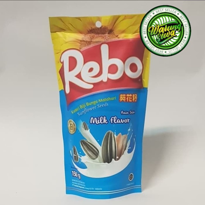 

Rebo kuaci milk flavor 150 gram