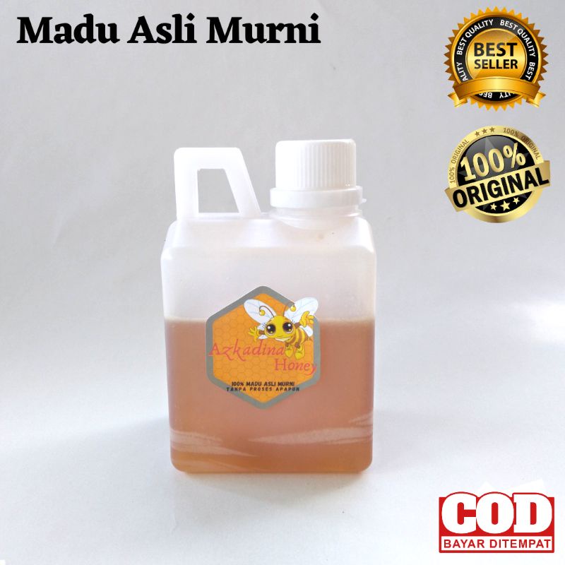 

Madu Asli Murni 500 Gram Nektar Pure Raw Honey. 100% Original Tanpa Proses Tanpa Campuran Apapun.