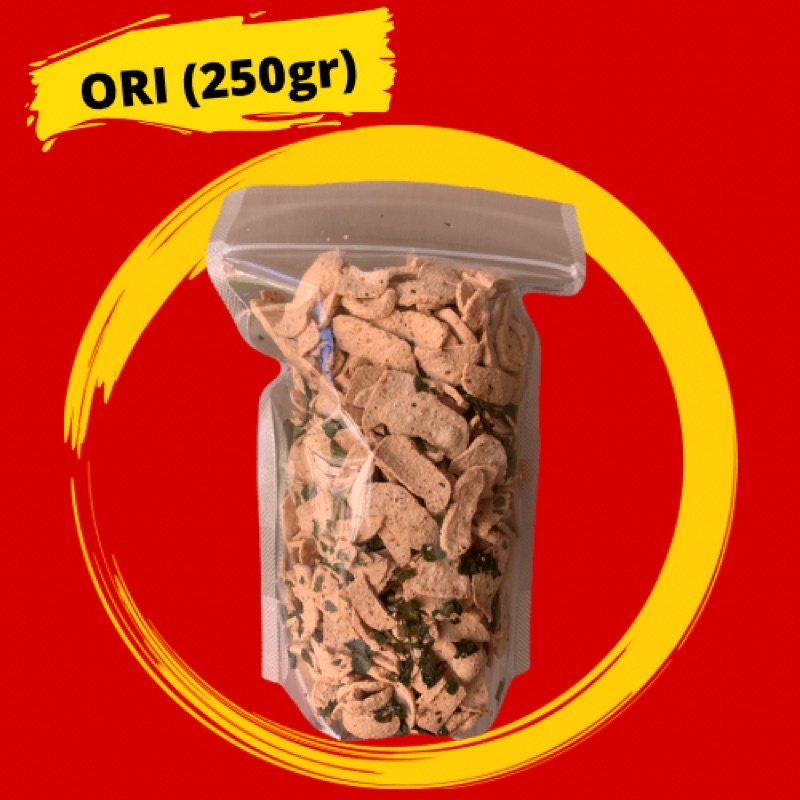 basreng stik viral 250gr pedas jeruk-ORI/asin jeruk 250gr