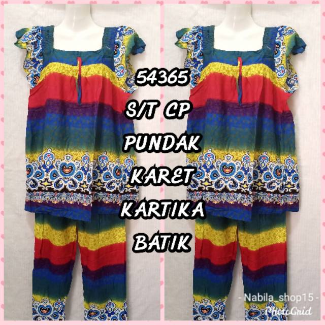 SETELAN CP 54365 S/T CP PUNDAK KARET "KARTIKA BATIK