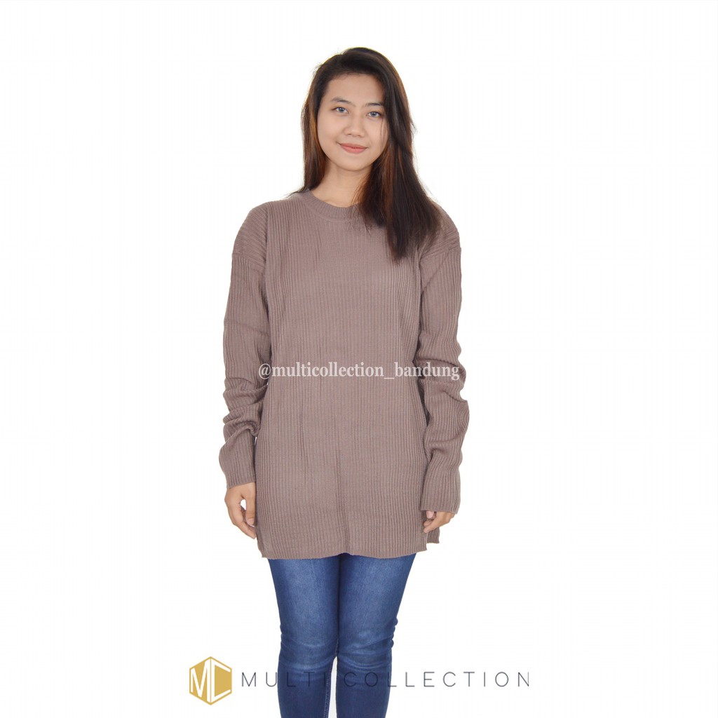 BOXY PREMIUM JUMBO MCRD / Baju Sweater / Rajut Jumbo / Sweater Over Size / Sweater Rajut Wanita-8