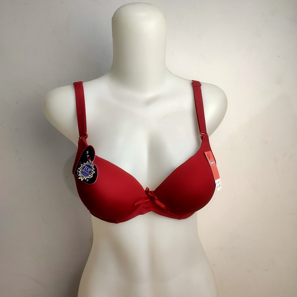 Push Up Bra Busa Tebal Sorex 9811 dengan Motif Polos dan Berbahan Katun Lembut dan Nyaman