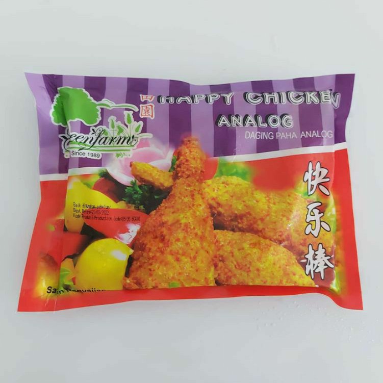 

Happy Chicken Analog / Drumstick Vegetarian / Paha Ayam Vegetarian