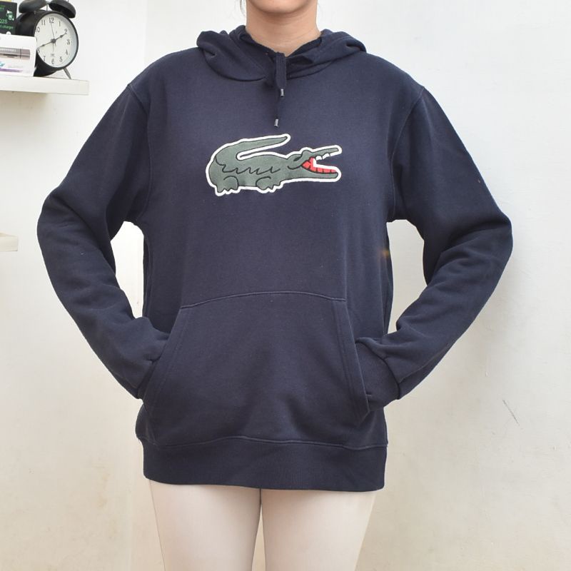 Lacoste Navy Hoodie