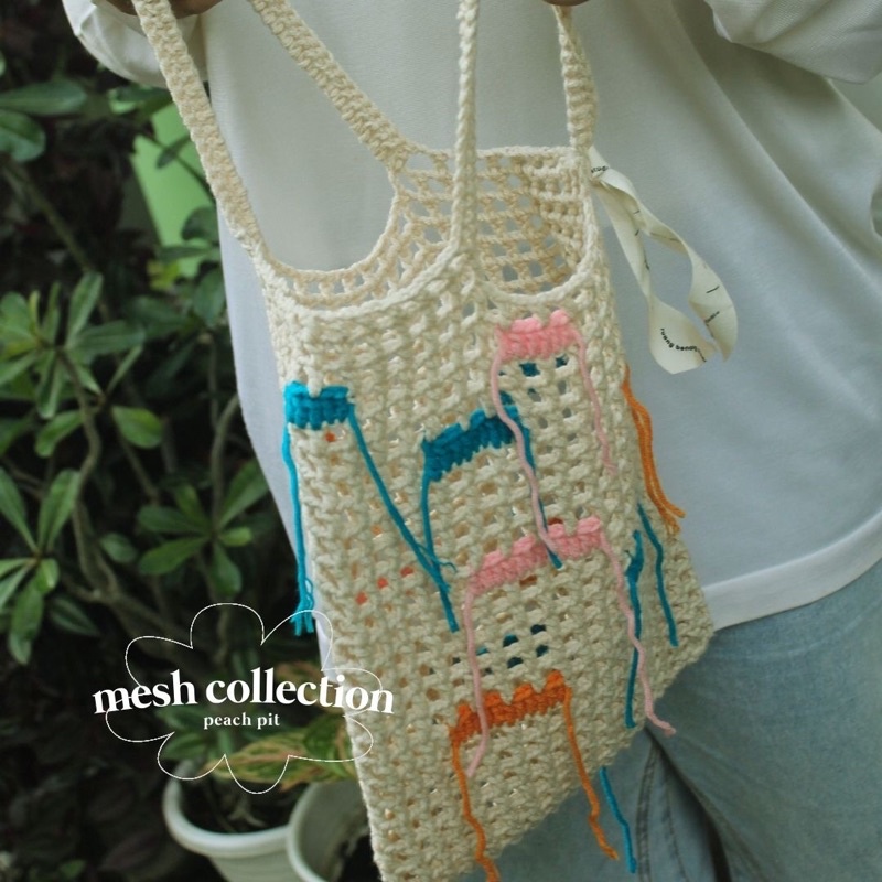 Mesh Market Crochet Bag