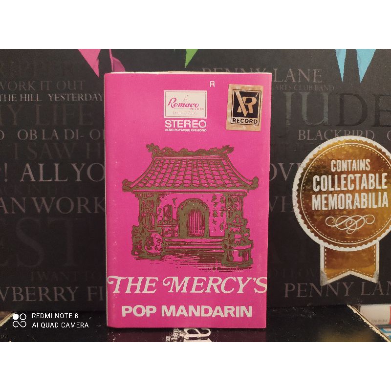 Kaset Pita : THE MERCY'S POP MANDARIN