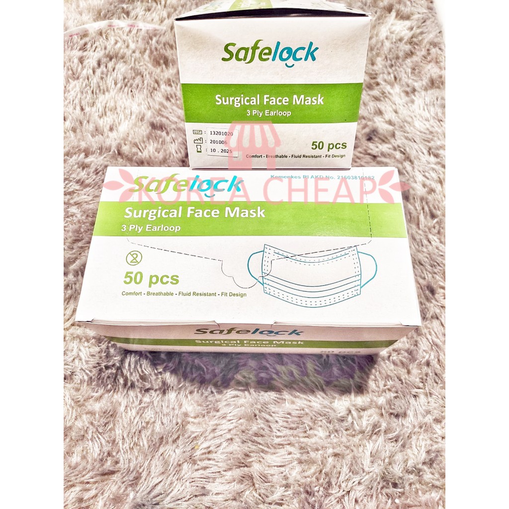 Safelock masker 50pcs (hijab) - Masker normal