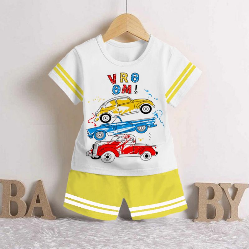 RAMORA  SETELAN BAJU ANAK LAKI LAKI /BAJU SETELAN ANAK UNISEX /PAKAIAN ANAK MURAH