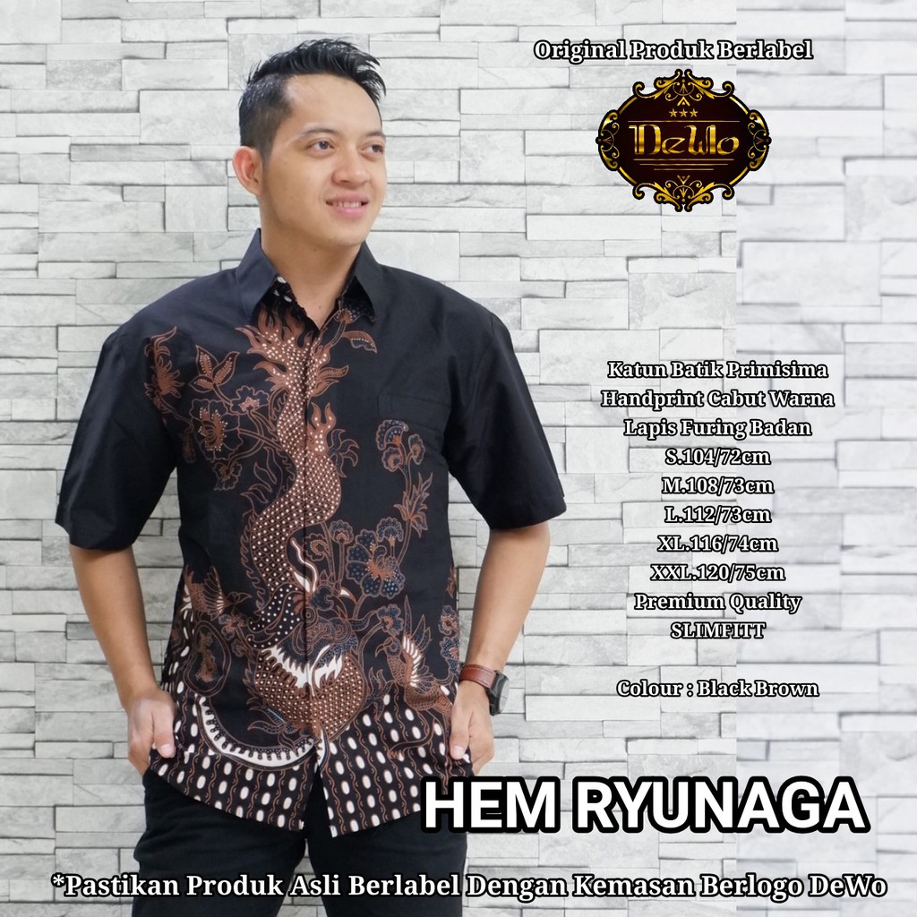 RYUNAGA DEWO BATIKSOLOAMANAH KEMEJA BAJU BATIK PRIA SOLO LENGAN PENDEK PANJANG LAPIS FURING ATASAN BATIK PREMIUM MODERN KATUN HALUS PRABA DEWO DAMAR DEWO SEMAR DEWARAJA ASMARALAYA RAGNALA DEWO ATMADEWA DEWANKA PARANG  GARUDHA GALA TOSKA RAGNALA BIRU