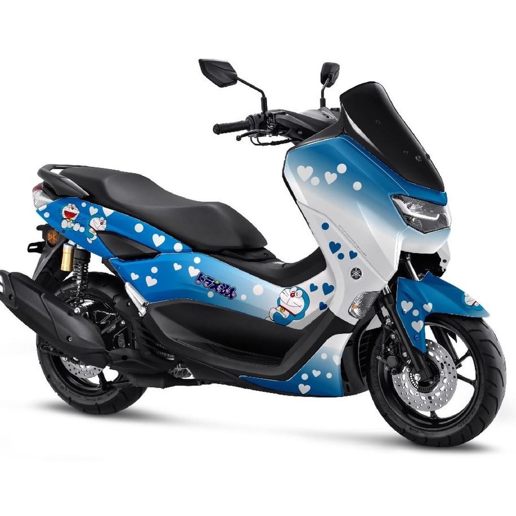 Decal Stiker New Nmax Facelict 2020 -Doraemon Simple minimalis