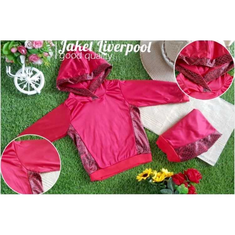 Jaket Liverpool, jaket anak, jaket anak murah, jaket parasut