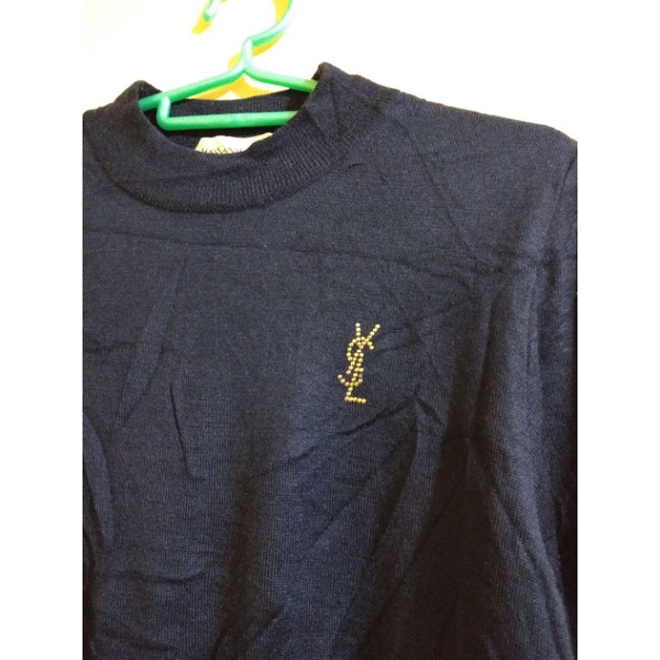 ysl yvessaintlaurent knitwear second original