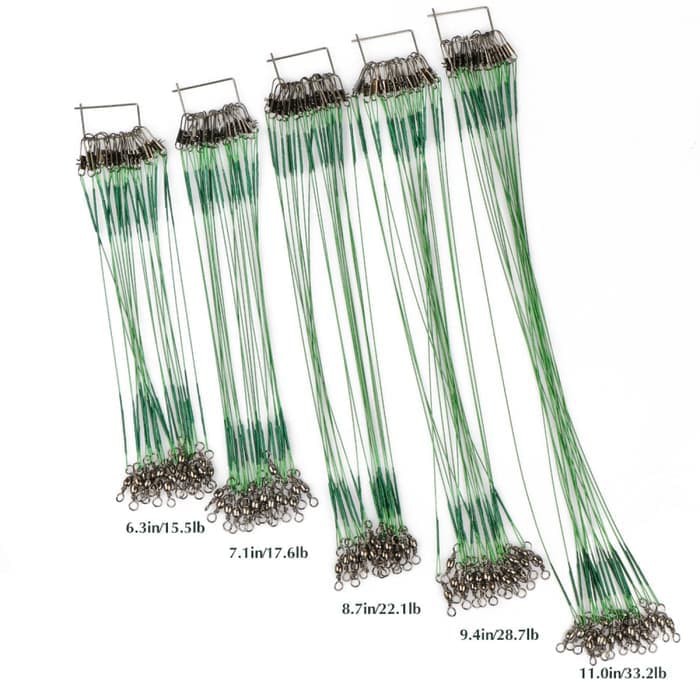 TERMURAH / Goture Kail Pancing Memutar 100 Pcs Hijau