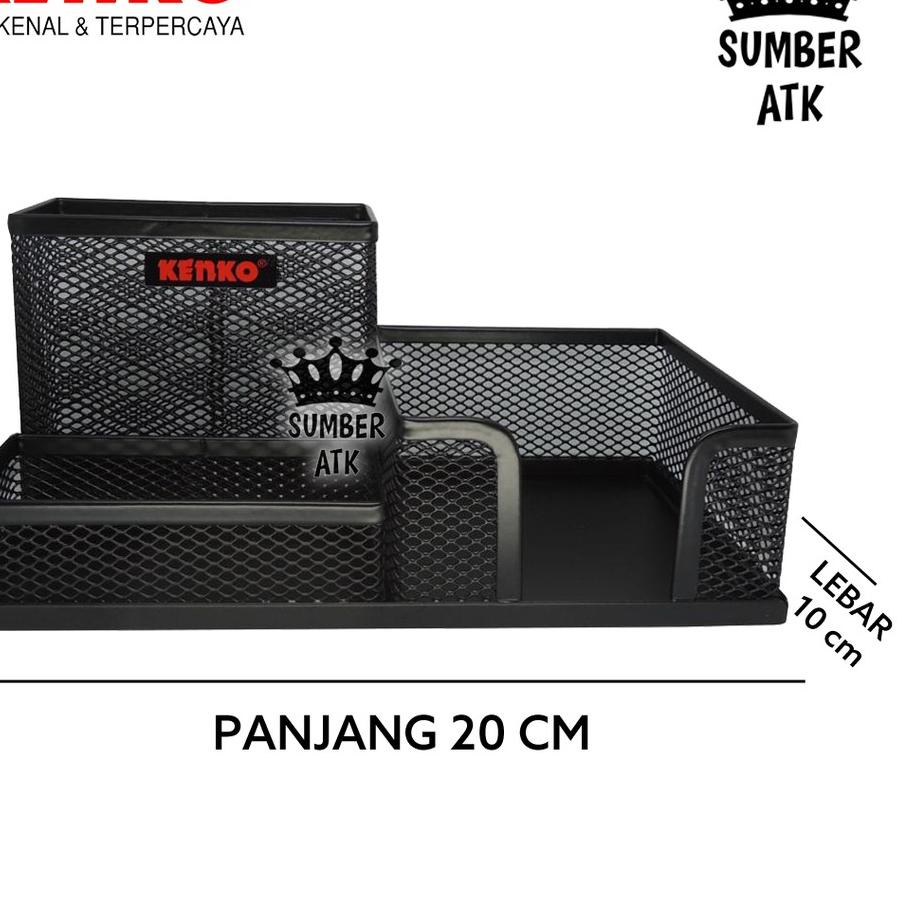 

Update - Desk Set MDS-202 Mesh Wire Tempat Alat Tulis Jaring 愛