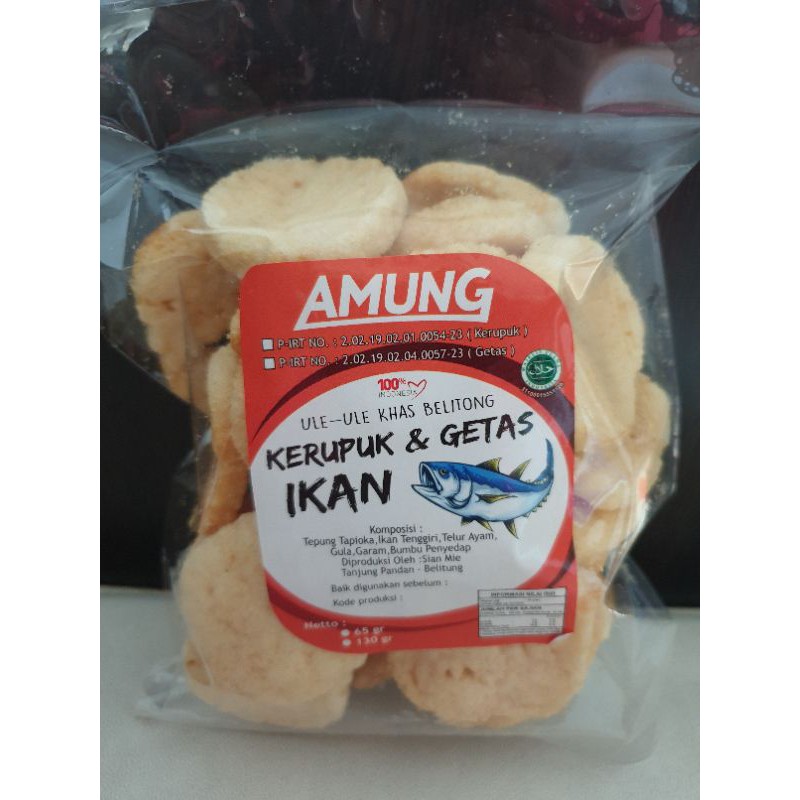 

Kerupuk & Getes Ikan Tenggiri Belitung