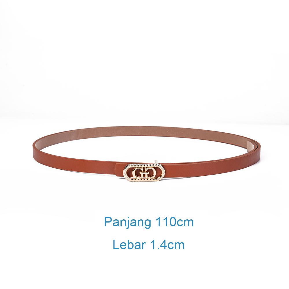 BELTSHOP NEW Ikat  Pinggang Wanita Cantol Fashion Kulit PU Gasper Wanita Belt / Ikat pinggang wanita IMPORT 00114-00121