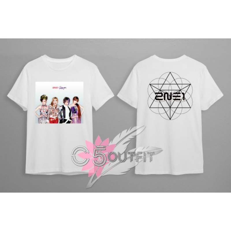 KAOS 2NE1 MEMBER STAND KATUN COMBED 30S