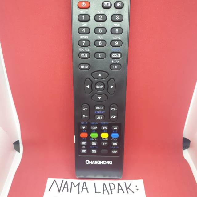 REMOTE REMOT TV LED LCD CHANGHONG ORIGINAL ASLI