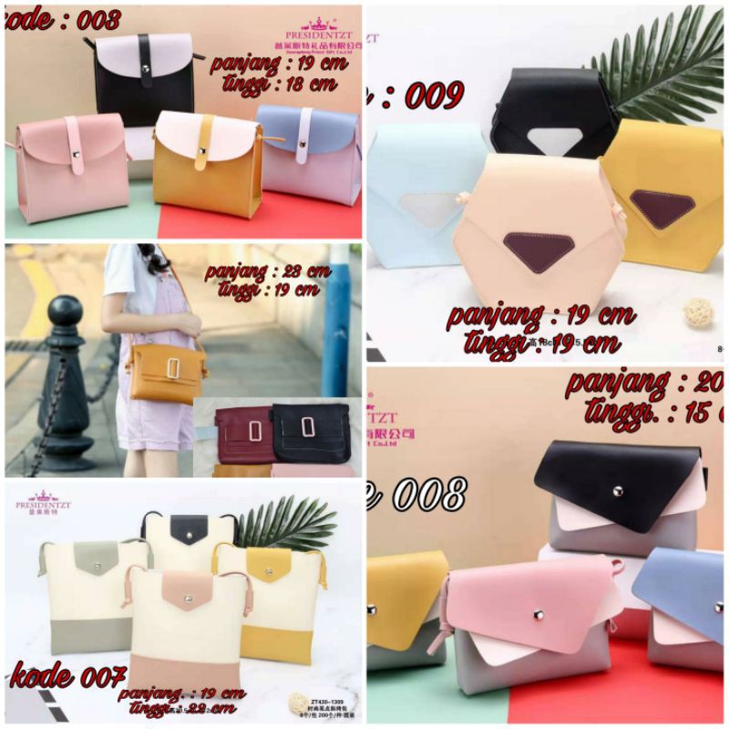 Dtree . tas bahu / tas slempang mini bahan kulit pu import