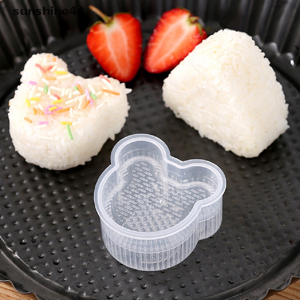 Sunshine Cetakan Sushi / Onigiri / Nasi / Sandwich Model Tekan Untuk Dapur