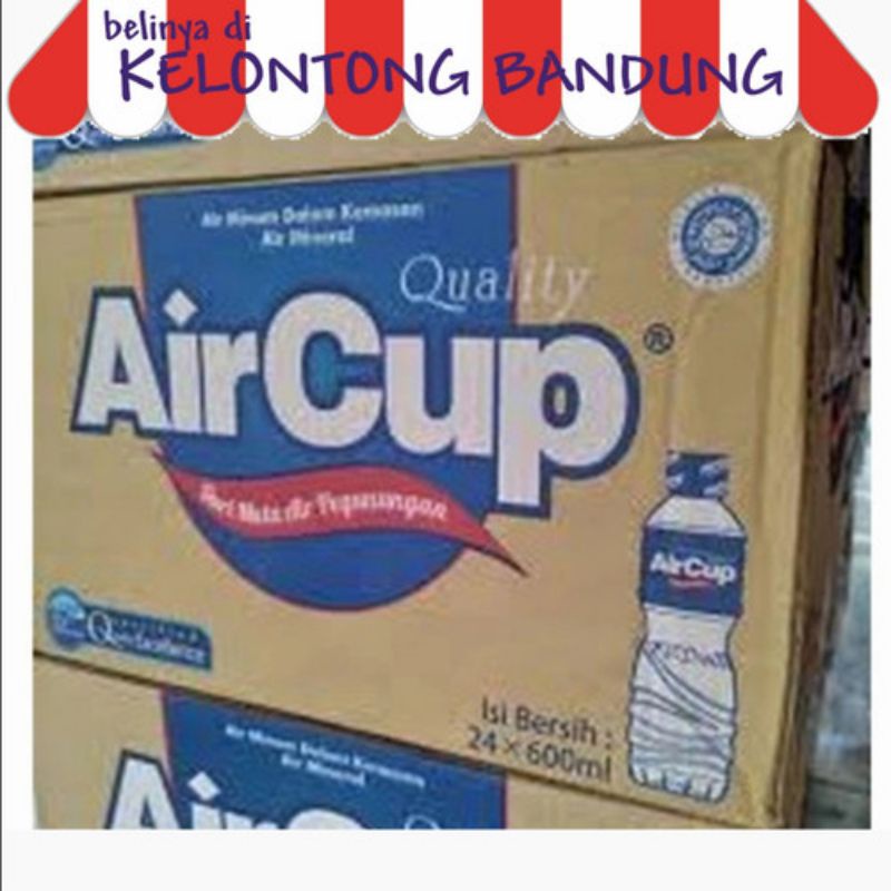 

Aircup Botol 600 ml Air Minum Mineral Cup per dos box karton