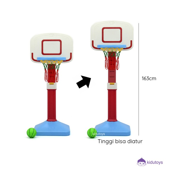 Mainan Bola Basket Anak / Ring Basket Ring Basketball 702 (BERGARANSI) Kidu Toys