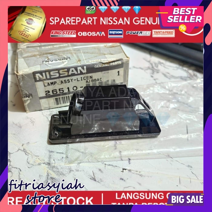 Terlaris Almera N17 Lampu Plat Nomor Belakang Lamp License 100% ORI NISSAN Keren