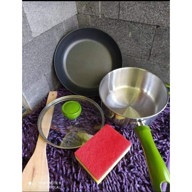 panci penggorengan Maxim olive set of 5