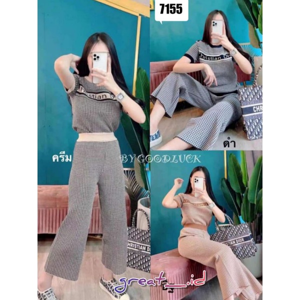 ONE SET RAJUT IMPORT PREMIUM DIOR